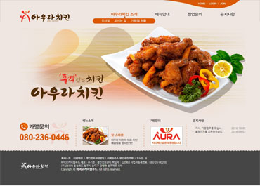 와이오케이웰푸드_아우라치킨